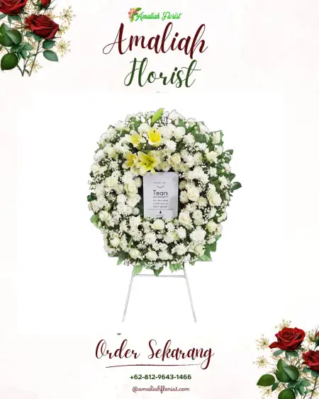 Krans Bunga Duka Ngampin